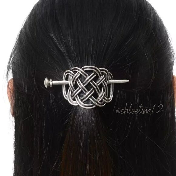 NewâCeltic HairâPinsâSetâofâTwo - Picture 3 of 9